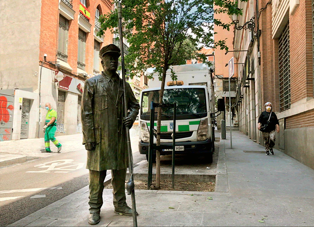 El farolero madrileño, 1999. Félix Hernando García (Colmenar Viejo, 1958) El farolero madrileño, 1999. Félix Hernando García (Colmenar Viejo, 1958)