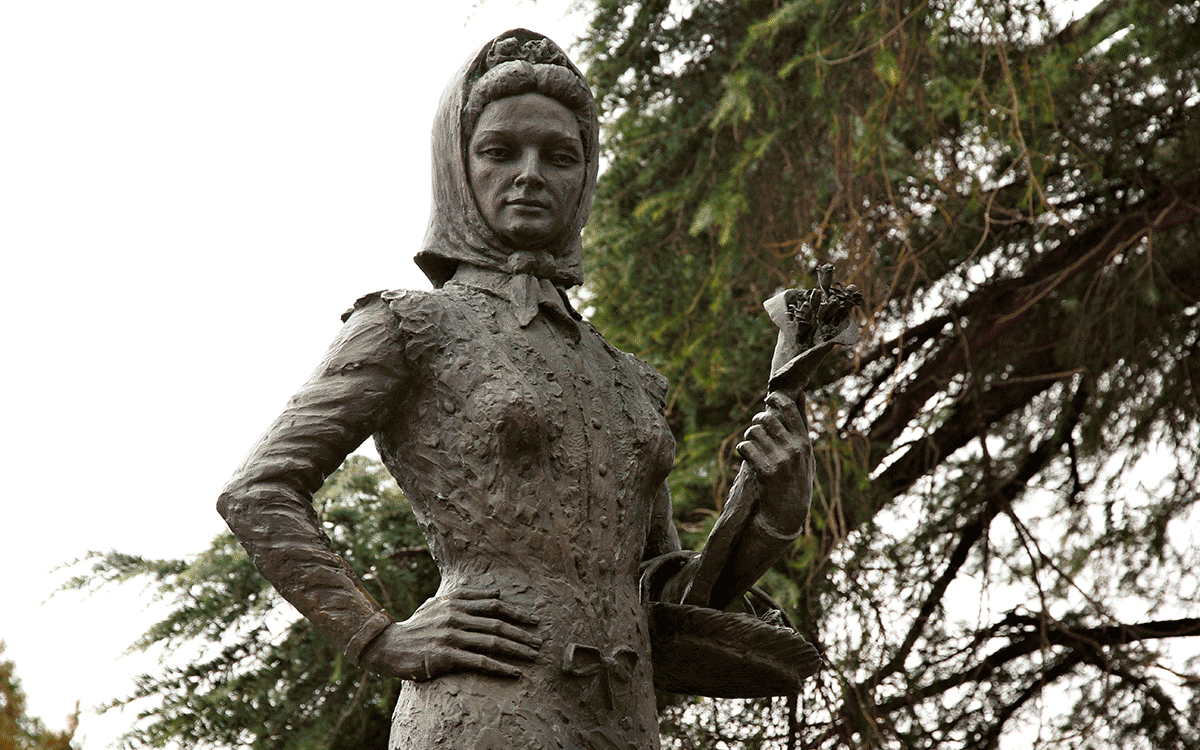 La violetera, 1991. Santiago de Santiago (Navaescurial, Ávila 1925) La violetera, 1991. Santiago de Santiago (Navaescurial, Ávila 1925)