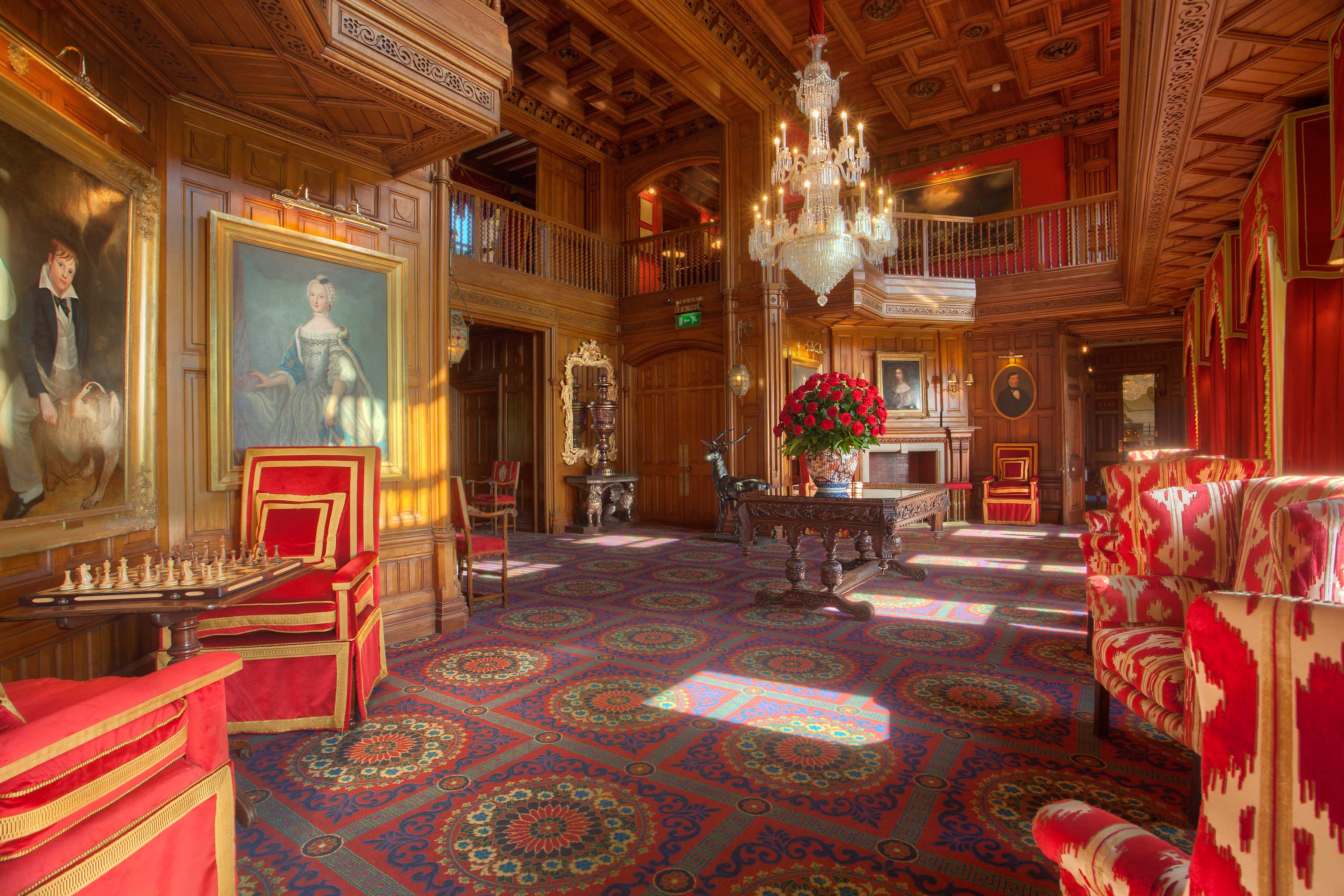 Lobby de entrada / Ashford Castle