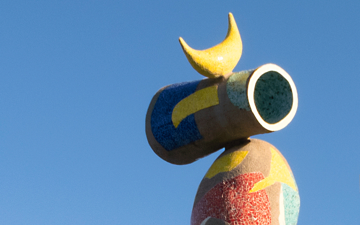 Dona i Ocell, 1983. Joan Miró (Barcelona, 1893 – Palma de Mallorca, 1983) Dona i Ocell, 1983. Joan Miró (Barcelona, 1893 – Palma de Mallorca, 1983)