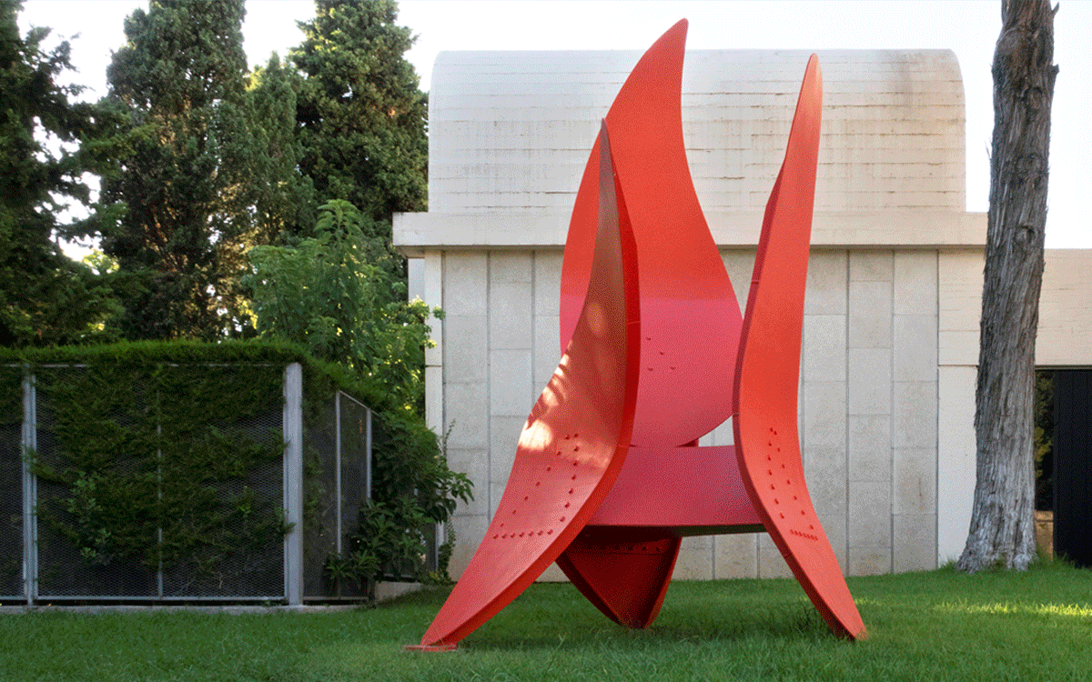 Cuatro alas, 1972. Alexander Calder (Pensilvania, 1898 – Nueva York, 1976) Cuatro alas, 1972. Alexander Calder (Pensilvania, 1898 – Nueva York, 1976)