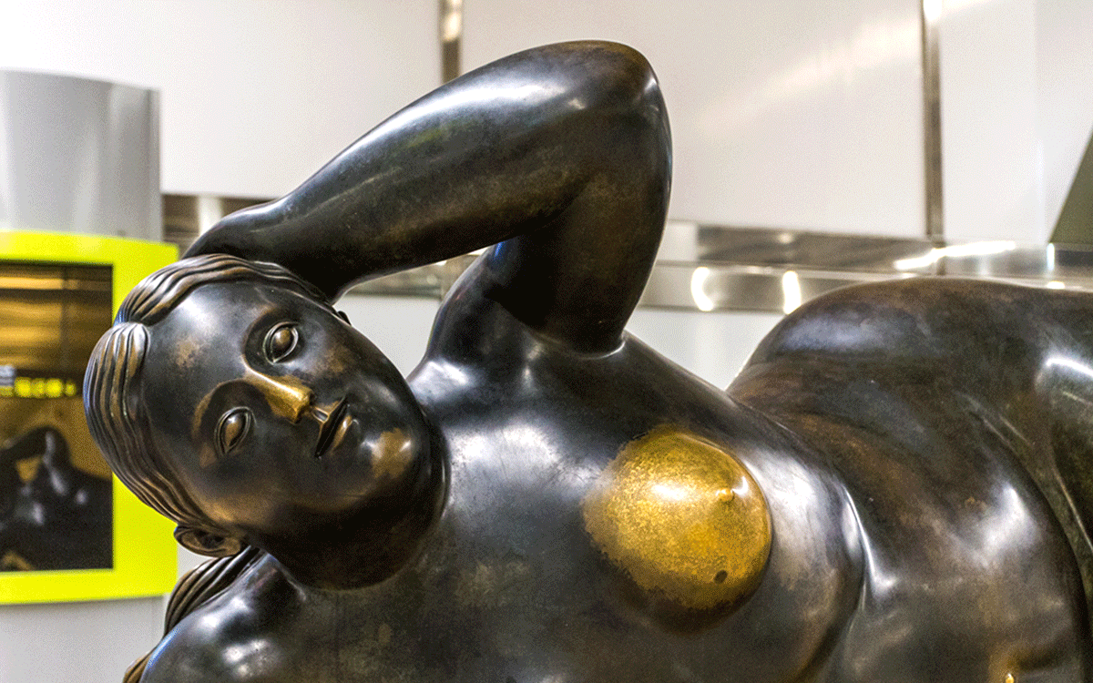 Mujer recostada, 1992. Fernando Botero (Medellín, 1932)