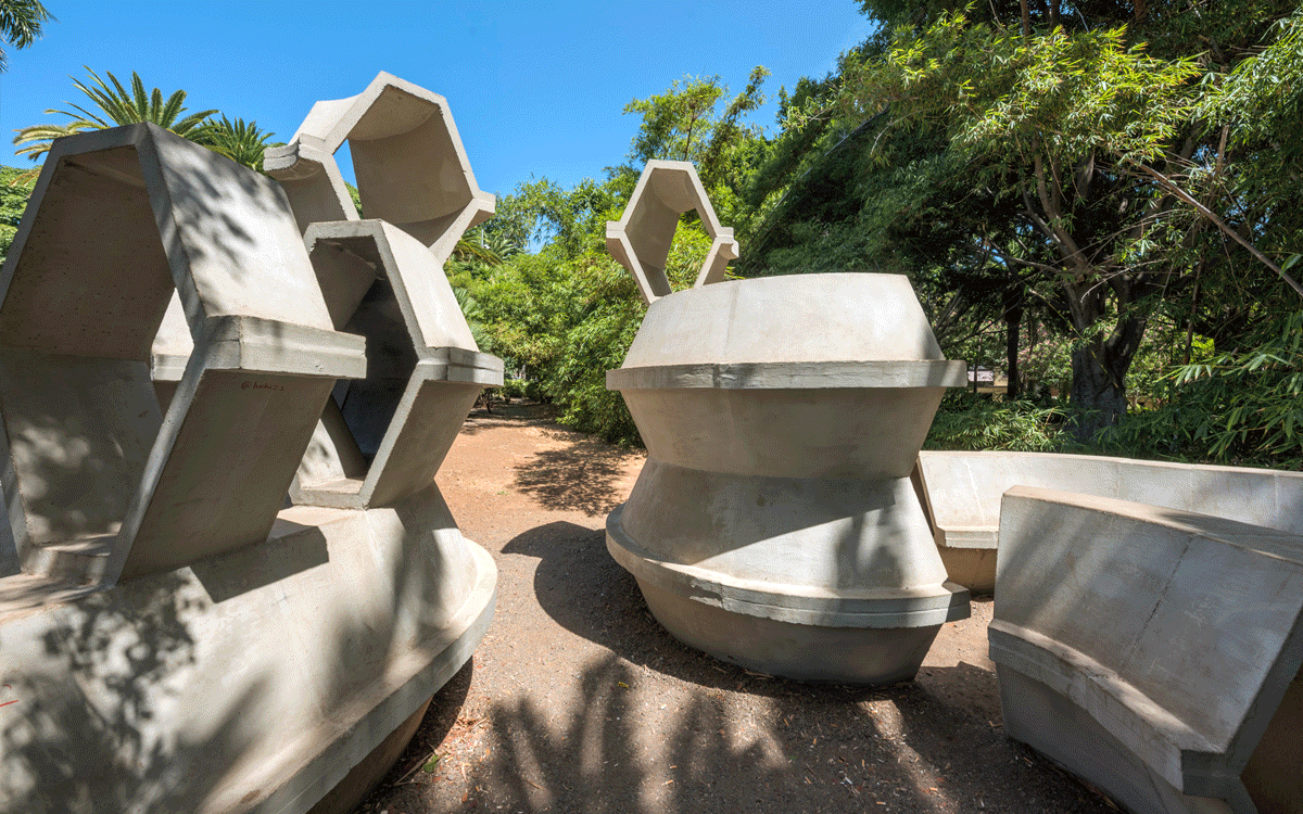 Homenaje a Gaudí, 1973. Eduardo Paolozzi (Escocia, 1924 – Inglaterra, 2005)