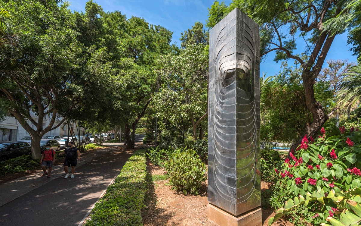 Estela espacial, 1973. Amadeo Gabino (Valencia, 1922 – Madrid, 2004)