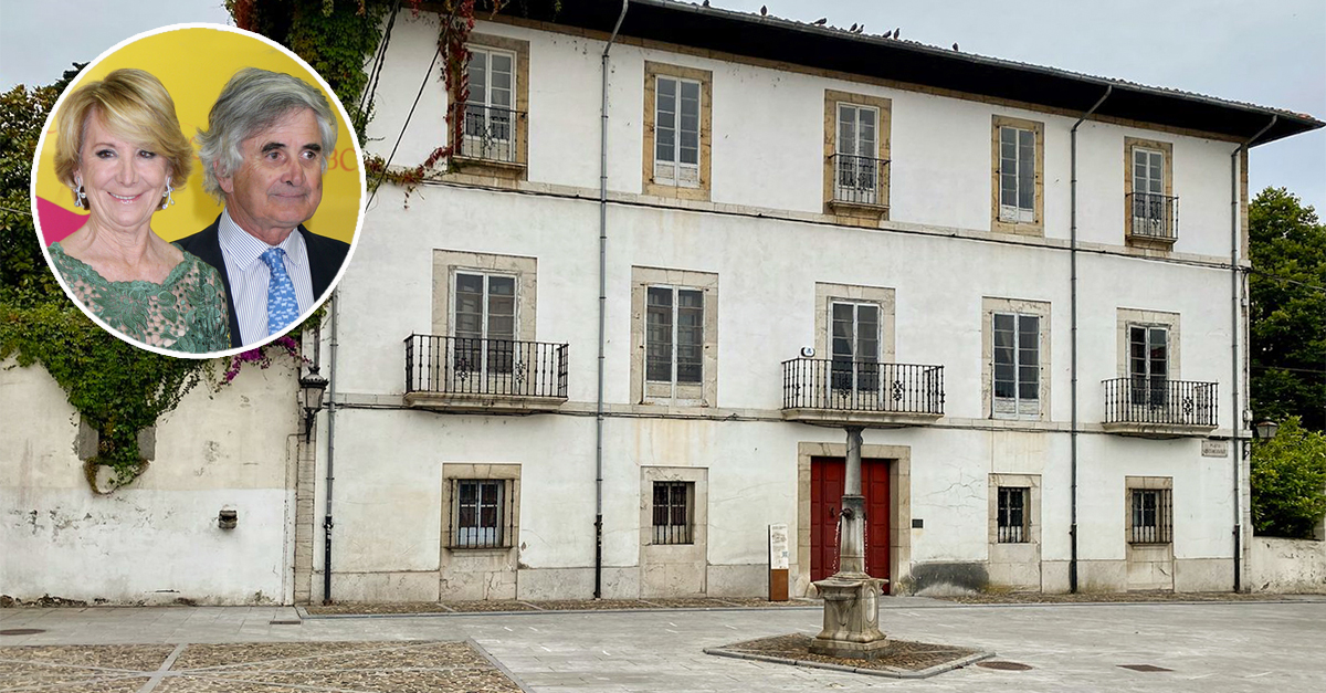 A la venta el palacio de la familia de Esperanza Aguirre en Asturias por casi un millón de euros