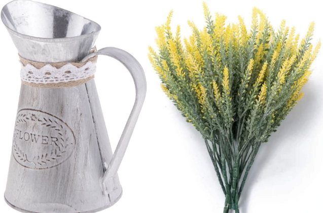 Para darle un toque vintage y rural