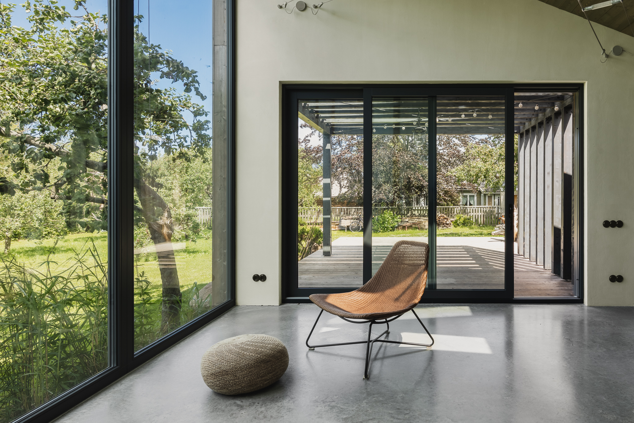 Grandes ventanales para disfrutar del exterior