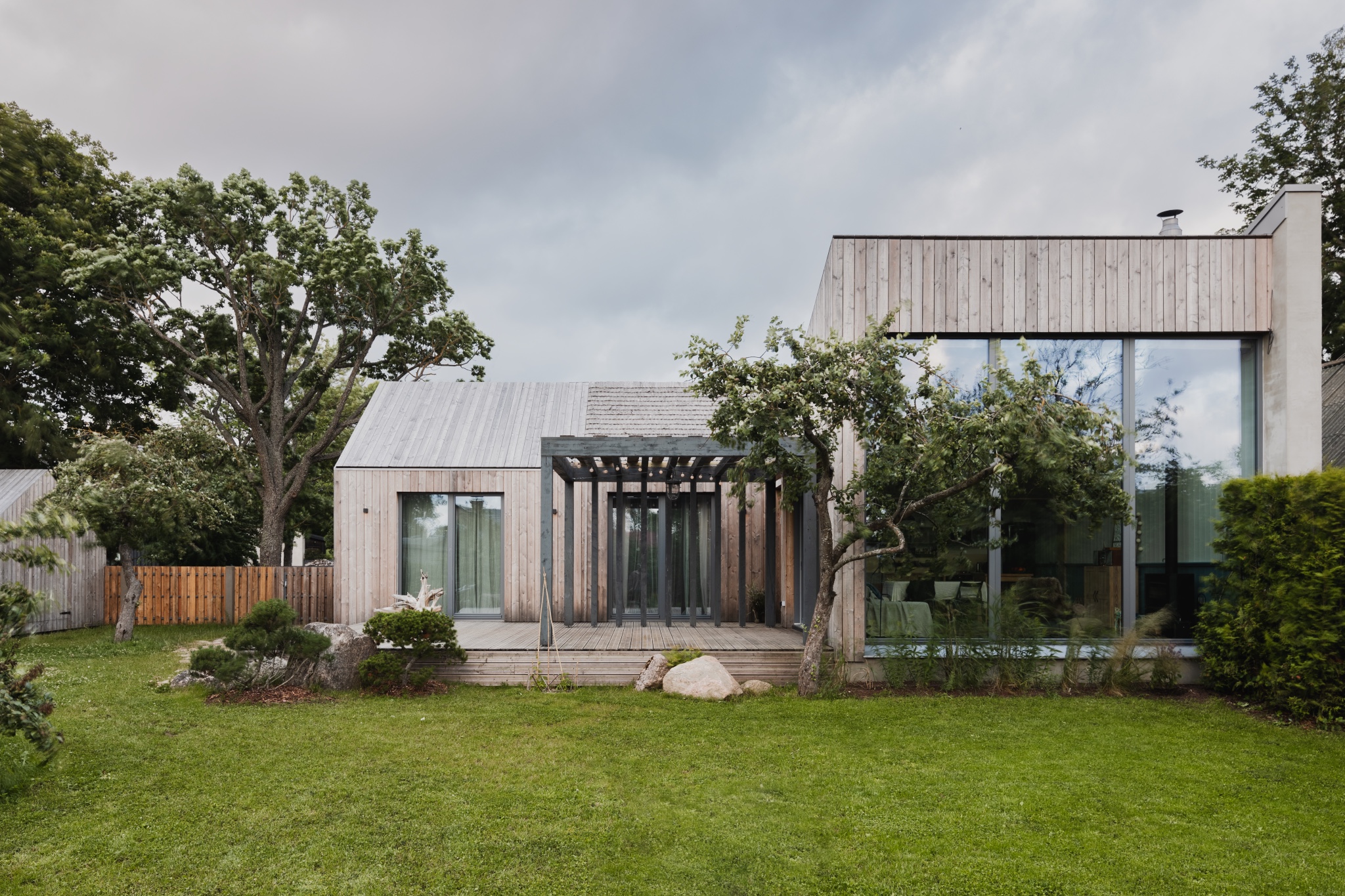 Con su propio jardín