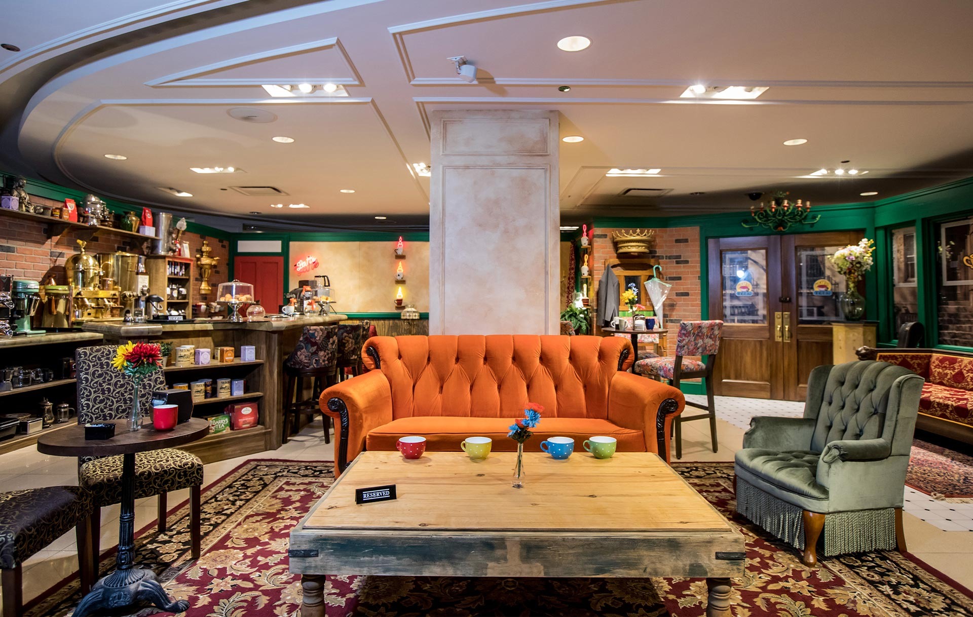 Booking/The Friends Experience