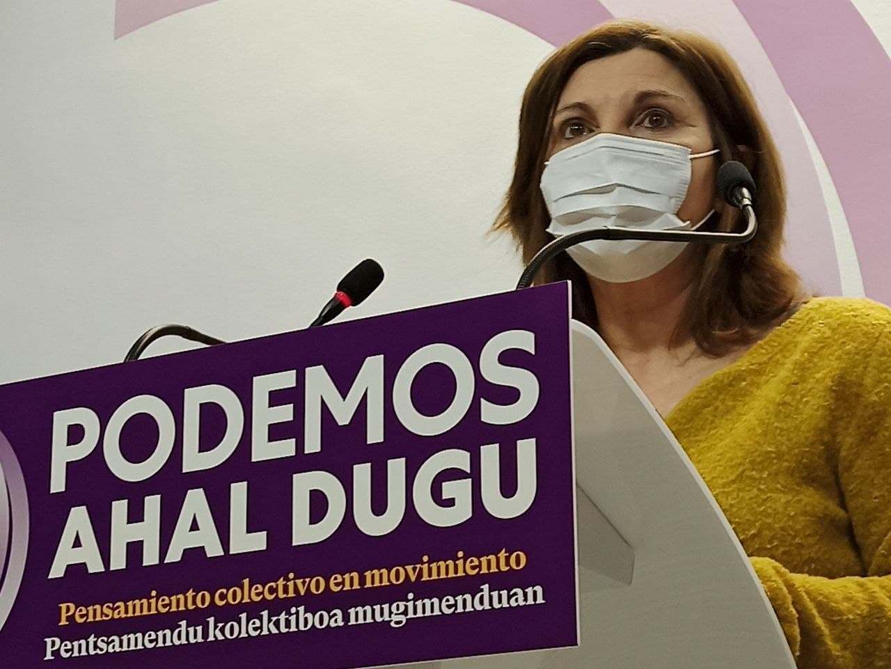 La diputada de Unidas Podemos Pilar Garrido / Europa Press