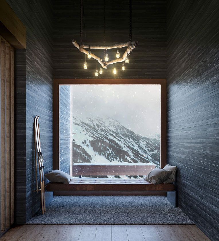 También con vistas a la montaña