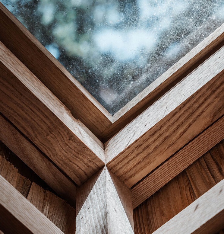 La casa se inspira en los edificios medievales