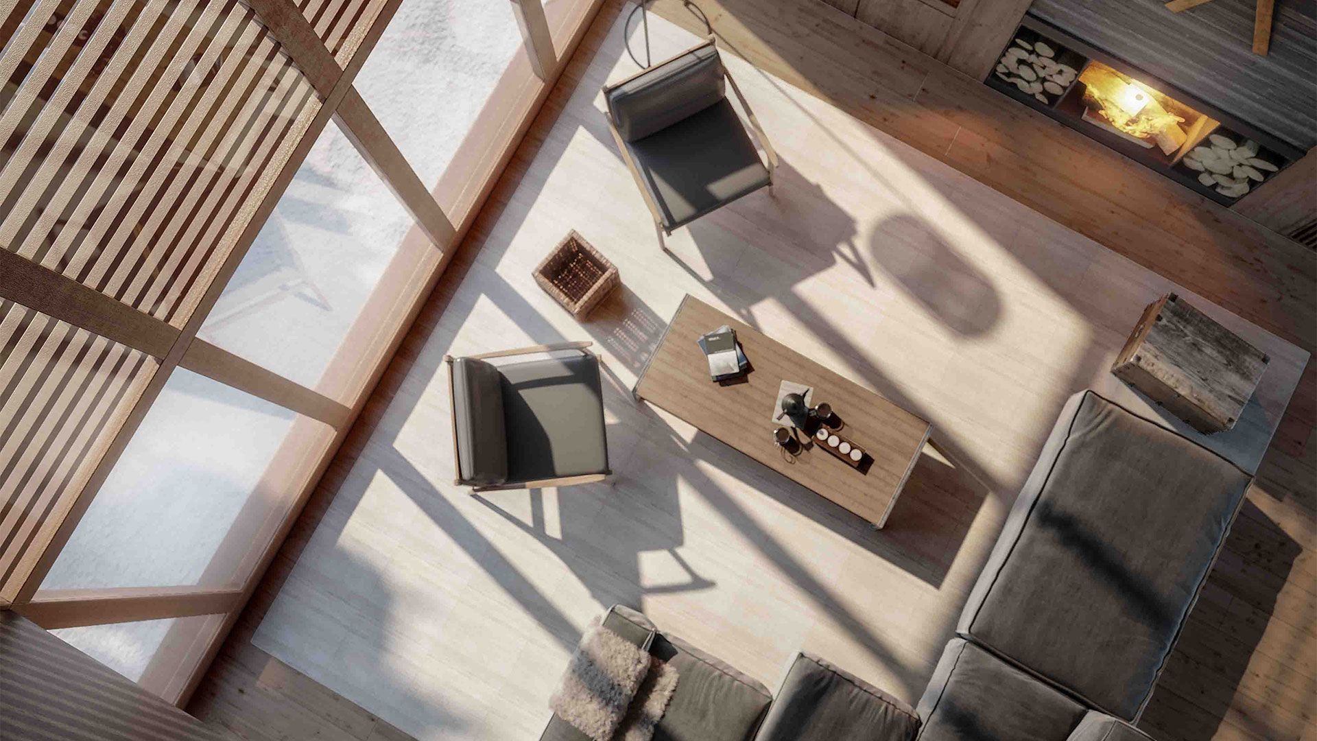 Para ganar sensación de amplitud