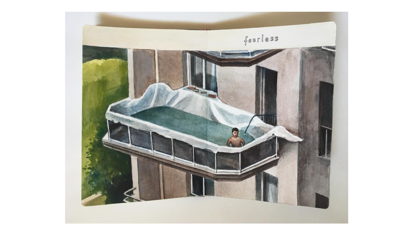 Pintura de Federico Granell por 375 euros (20x28 cm)