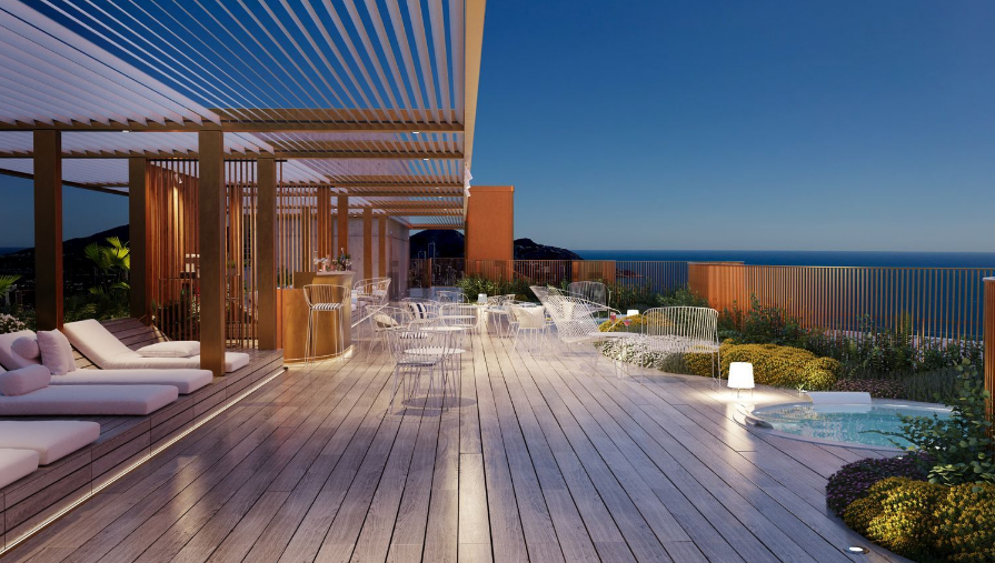 Tiene una zona de relax con jacuzzis