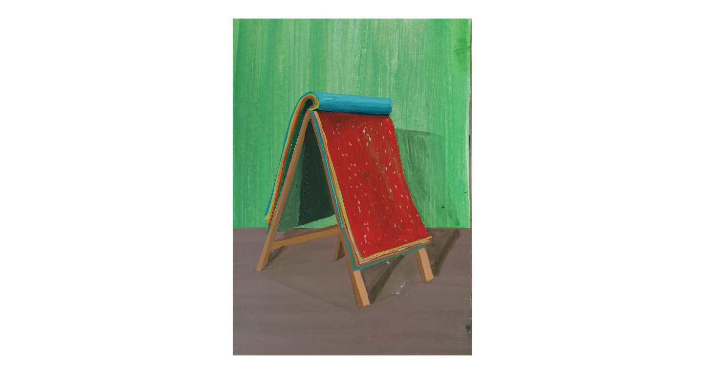 Pintura de Gloria Muñoz por 400 euros (29x21 cm)