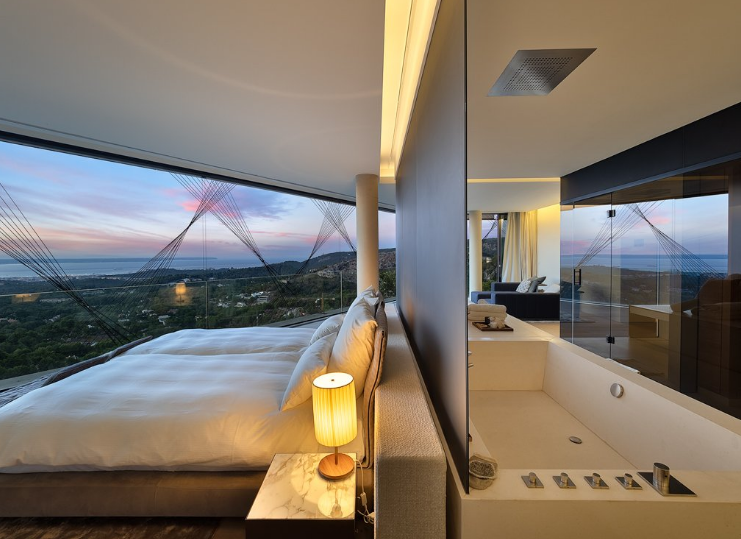 Con vistas al exterior