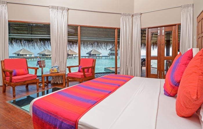 Las ventanas permiten disfrutar de las vistas paradisíacas