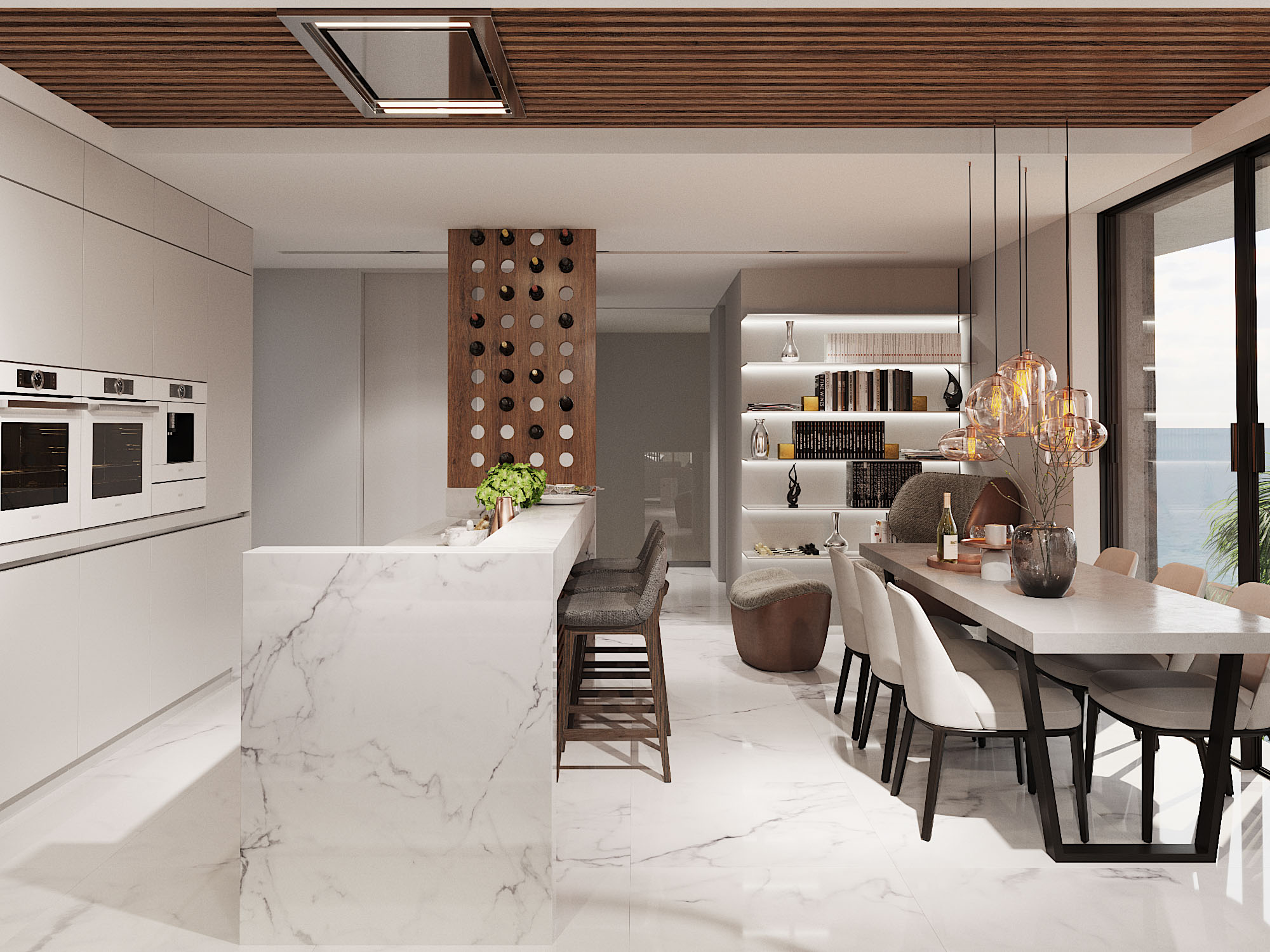 Un espacio abierto y con vistas