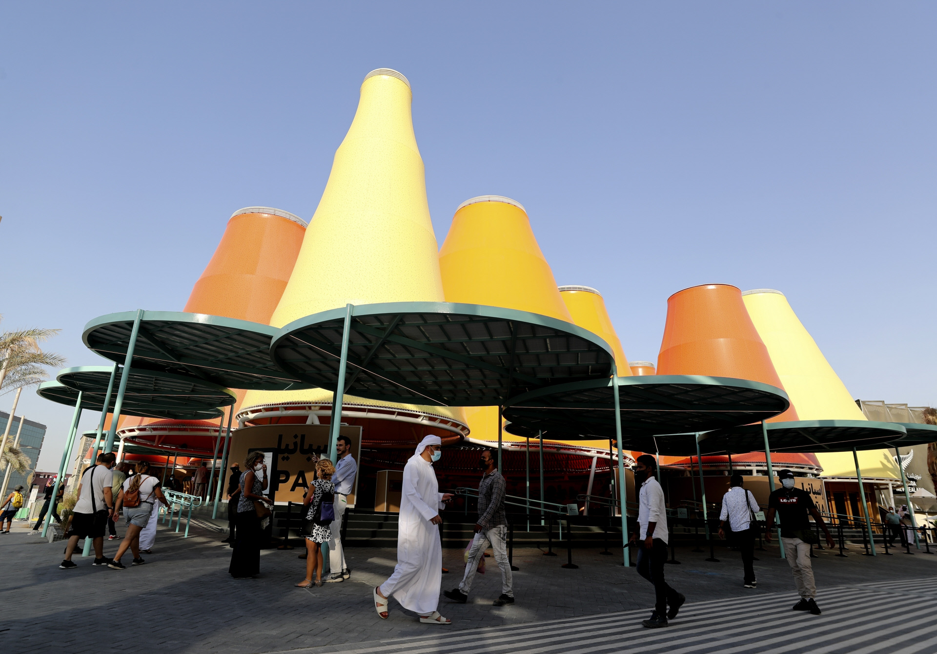 Pabellón de España, obra delE estudio Amann-Cánovas-Maruri / Gtres