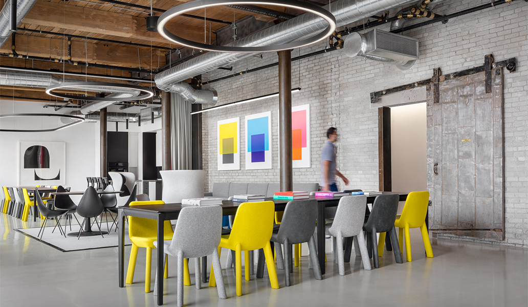 Es un antiguo taller de artes gráficas reconvertido