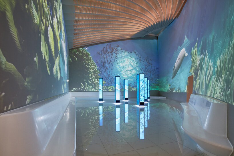 Una de las galerías del pabellón de EAU / palladium photodesign / oliver schuh + barbara burg