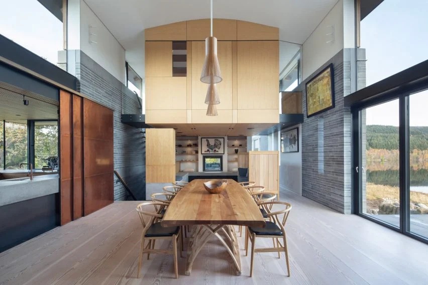 Loch Tummel house, Escocia, WT Architecture