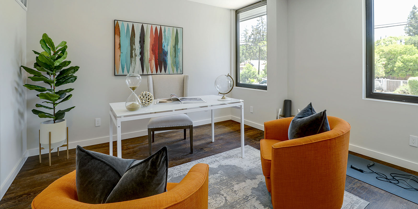 Una zona para trabajar o estudiar