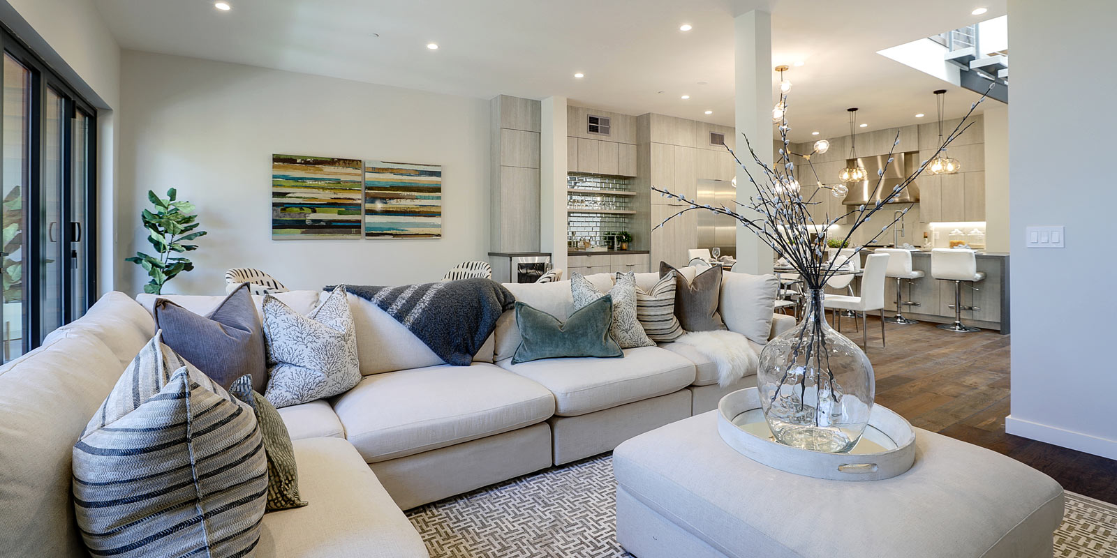 Son conjuntos de cuatro adosados