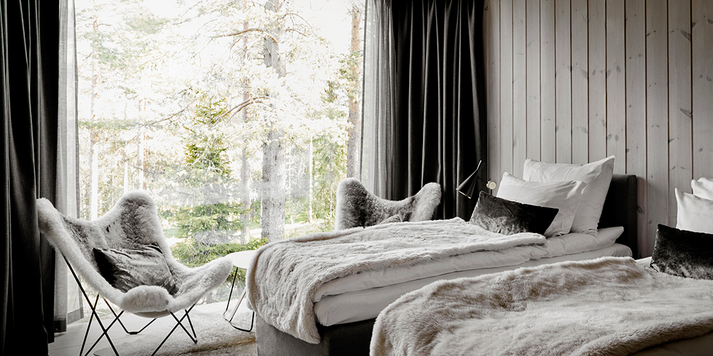 Hay tres tipos de cabañas