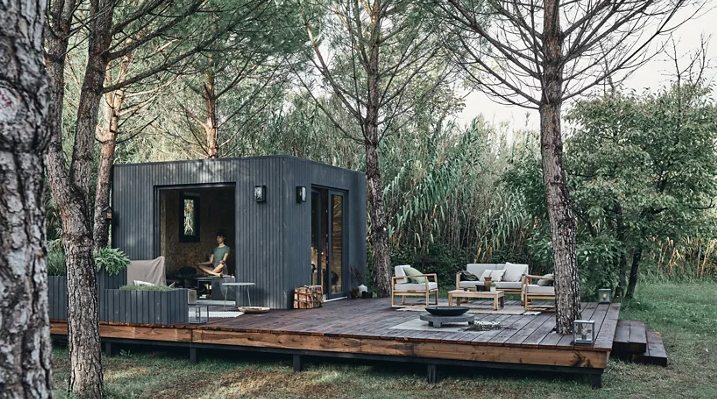 Caseta de madera Eco Lodge 11 m2