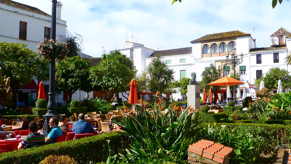 Plaza de los Naranjos en Marbella