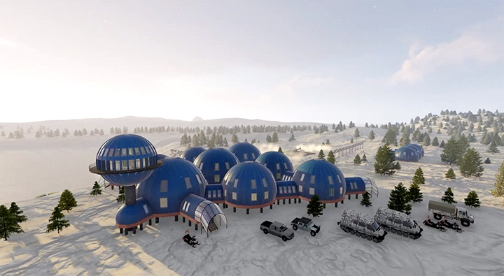 Snowflake se construirá sobre un área de 4.500 m2