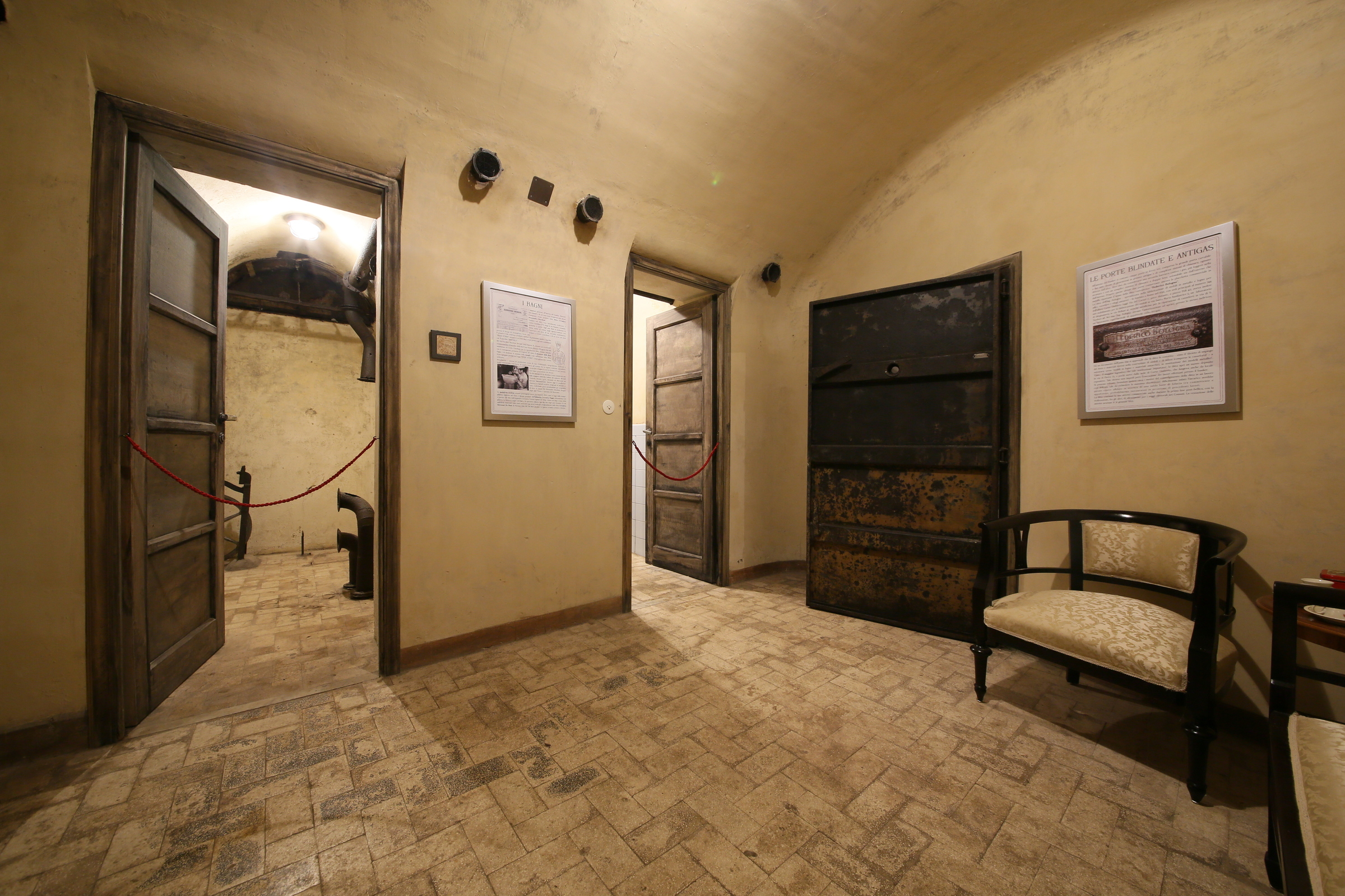 El bunker se devolvió a su estado original