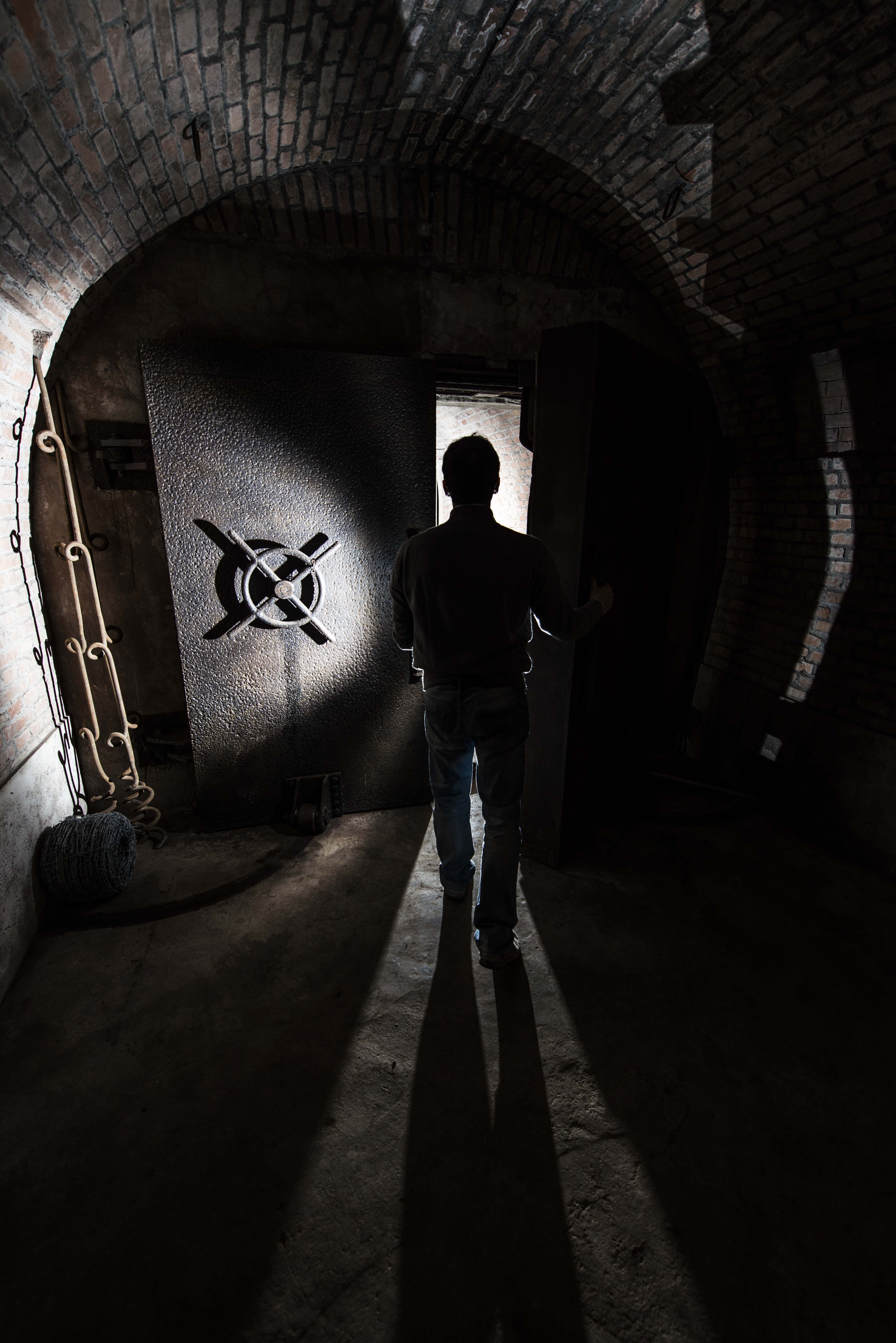 Entrada al bunker de Savoia