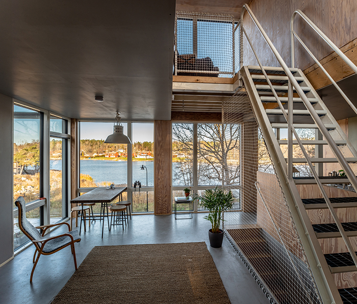 Salón de Container House