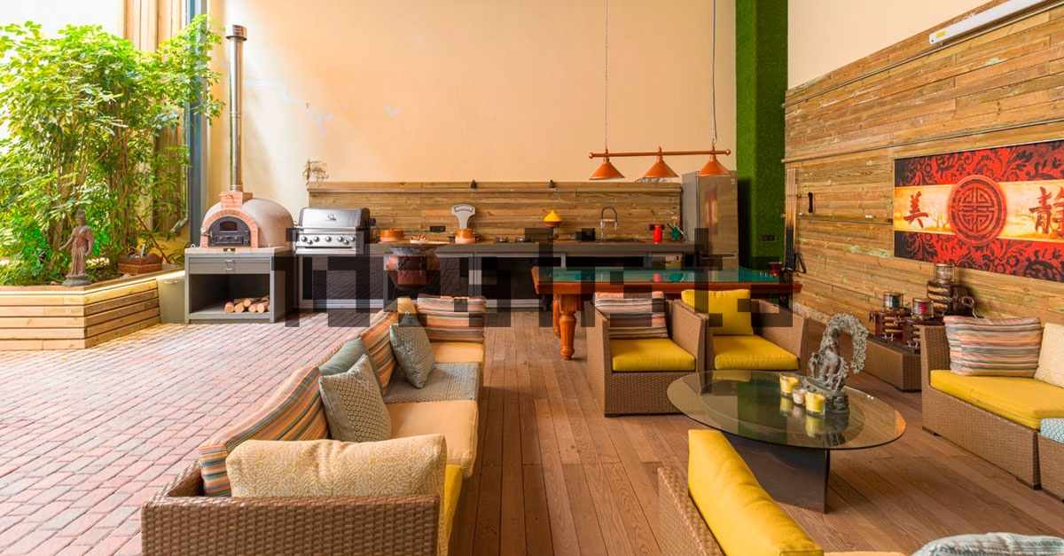 Zona chill-ou exterior