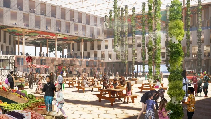 Oceanix Busan/BIG-Bjarke Ingels Group