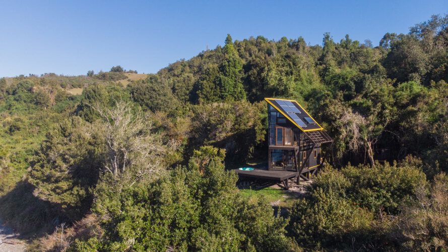 Esta casa prefabricada puede instalarse en cualquier sitio