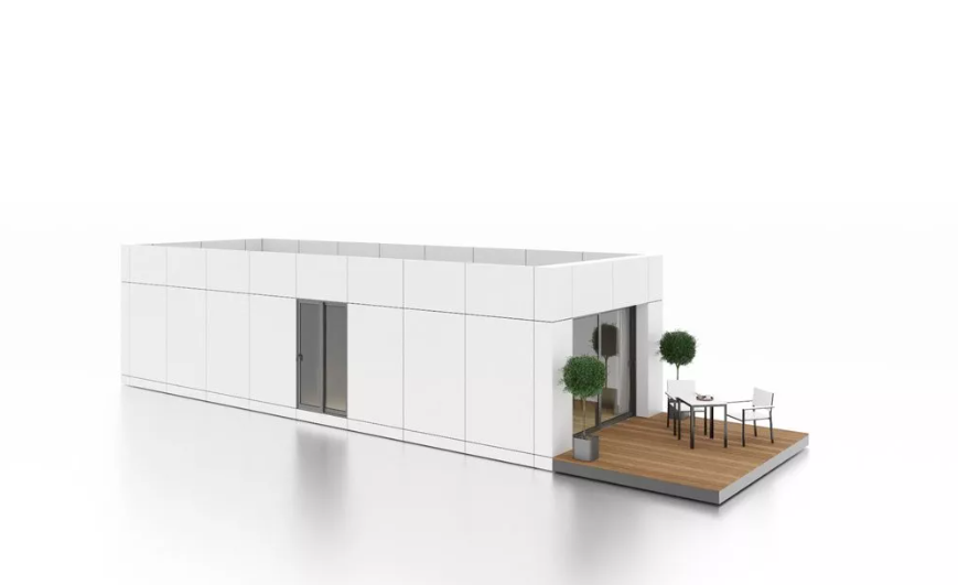 Casa prefabricada de diseño MOD B/1 / Eurocasa