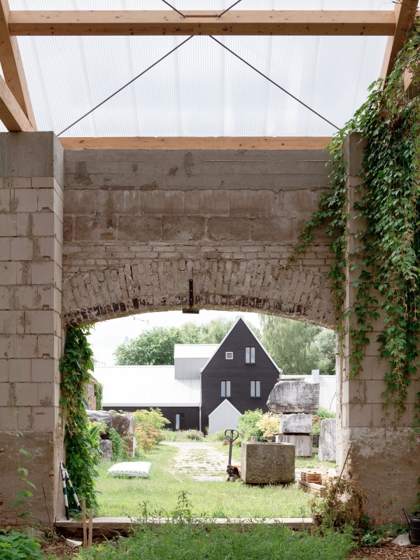 Detalle entrada exterior Gutshof Güldenhof