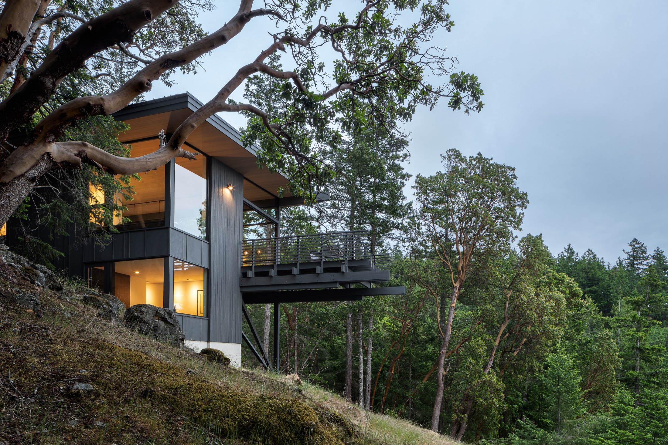 El voladizo Buck Mountain Cabin