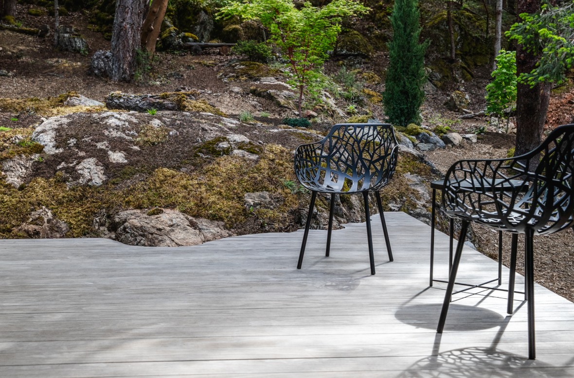 Detalle del exterior Buck Mountain Cabin