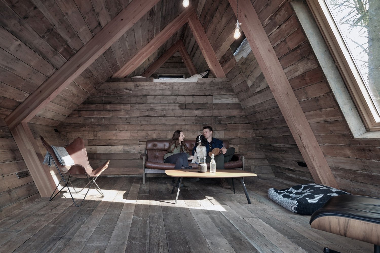 Interior de Climber´s Cabin