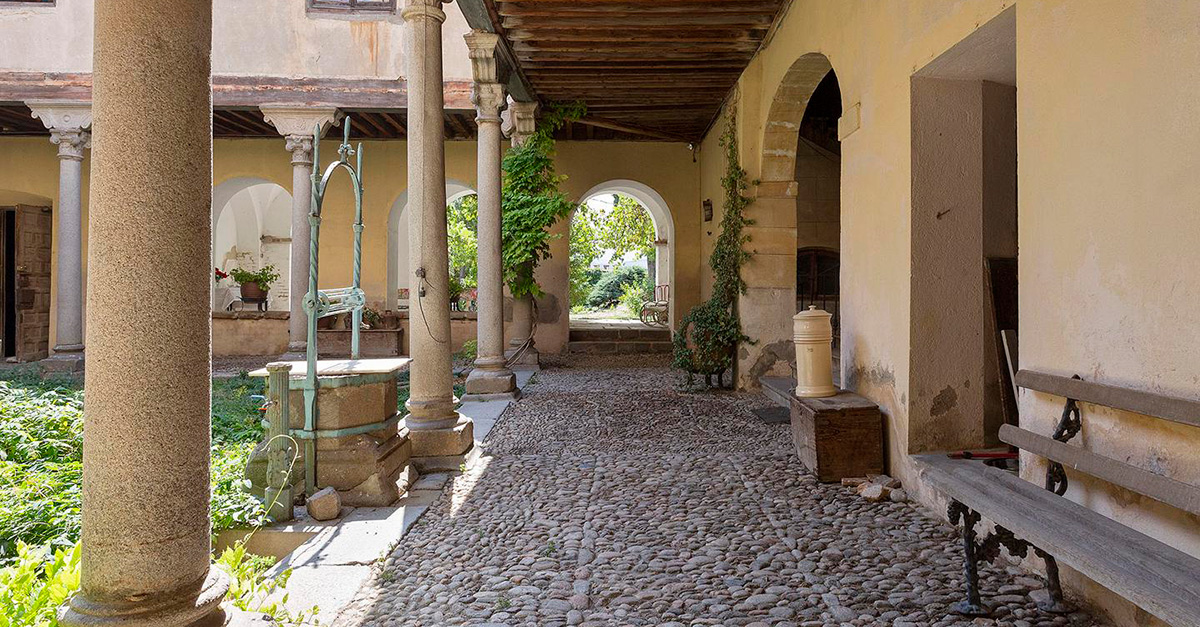 Patio renacentista en Segovia