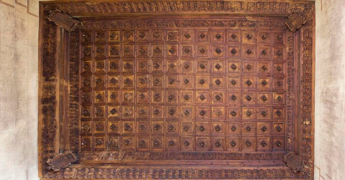 Artesonado de madera