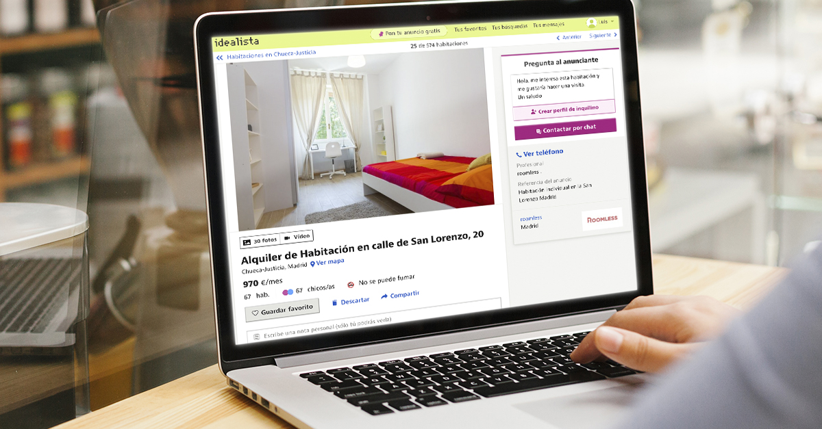 Alquiler exprés de habitaciones 
