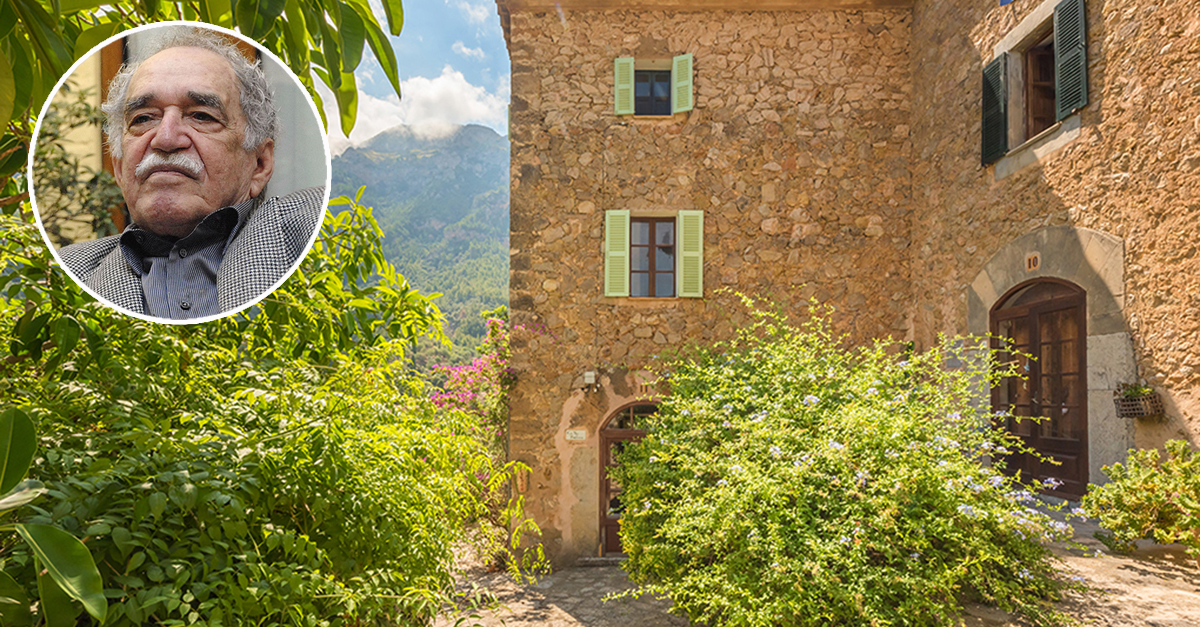 La casa donde vivió Gabo en Mallorca sale ahora a la venta