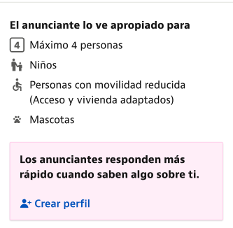 Crear perfil