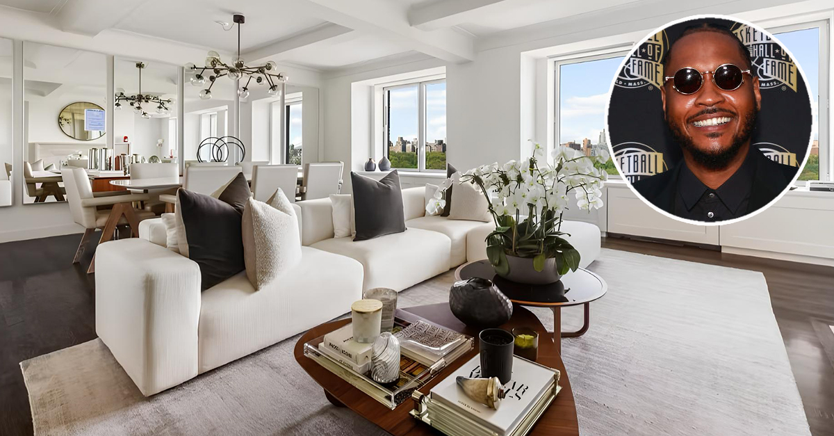 Antiguo apartamento de Carmelo Anthony en Manhattan, Nueva York